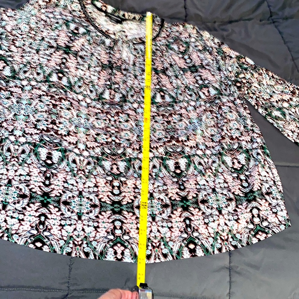 Liz Claiborne Floral Print Women's Top - Picture 7 of 9